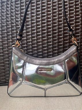 NWT Brahmin ESME in CHROME TAMAR Shoulder Bag